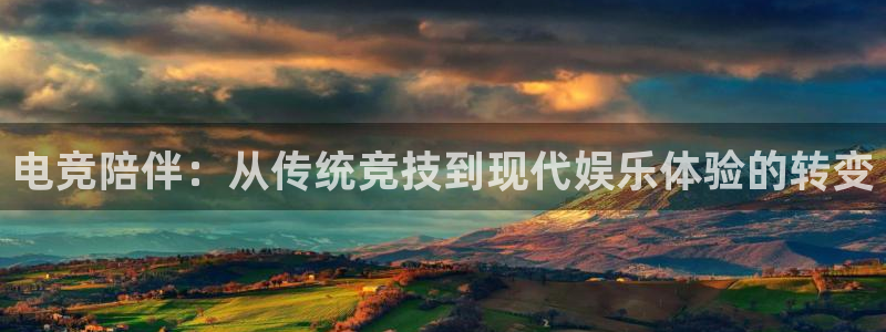 雷火电竞俱乐部：电竞陪伴：从传统竞技到现代娱乐体验的转变